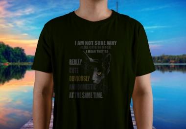 I will illustrate awesome designs to print on your t shirt