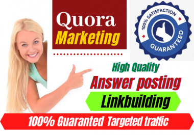 Boost your website with 20+ Quora Answer For Your Business, Website Targeted Traffic