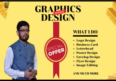 I will design Logo,  Business Card,  Poster and much more