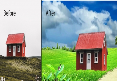 I will do Graphic Design background change of images in 24 hour