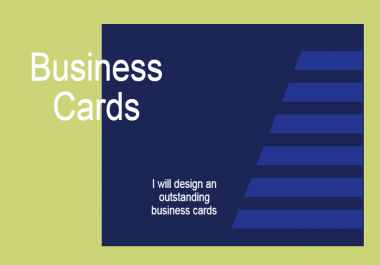 I will create unique business cards