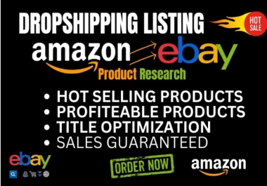 Amazon dropshipping top listings to get massive sales