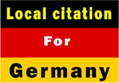 I will create 20 best germany local citations