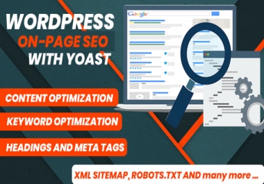 I'll do complete on-page and technical SEO of your website