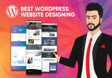 I will design,  fix and create a wordpress website