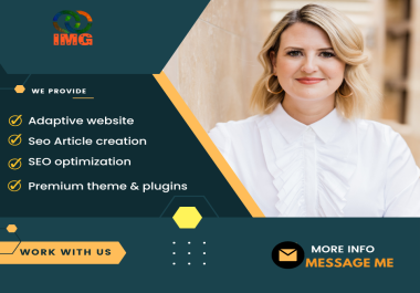 I will create a responsive wordpress website or wordpress Blog
