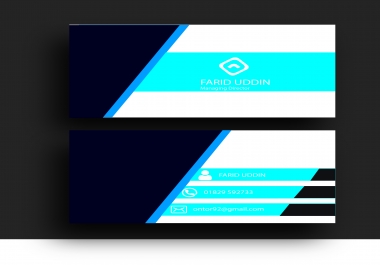 I will Create Stylish and professional Business Card