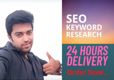I'll do excellent Keyword Research for boosting your business.