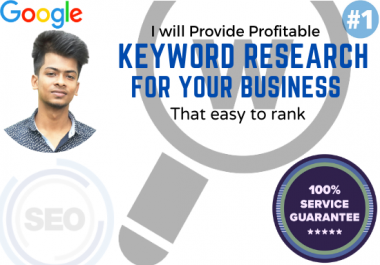 I will do excellent seo keyword research that really ranks