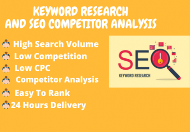 I will do excellent keyword research for boosting your business