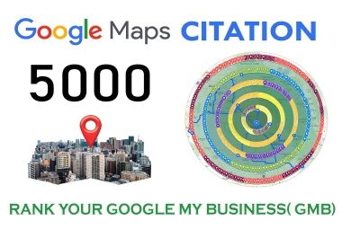 Get 5000 Google Maps Citation to Ranking Local Google My Business