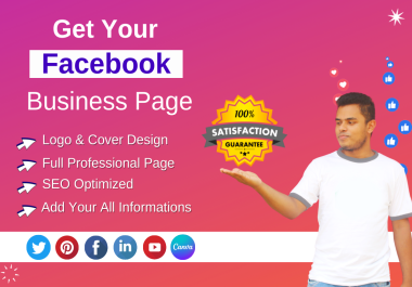 I will create,  Optimize & Manage Meta Business Page Within 24 Hours