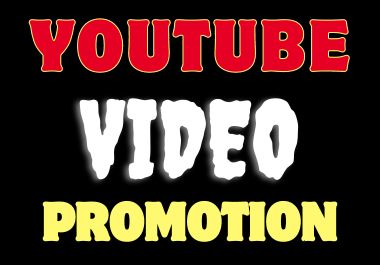 will do Real and Organic promotion for your video