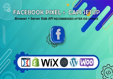 I will setup server side tracking,  facebook capi,  pixel with GTM