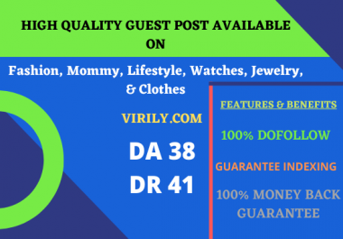 I Will Publish Guest Post On My DA 38