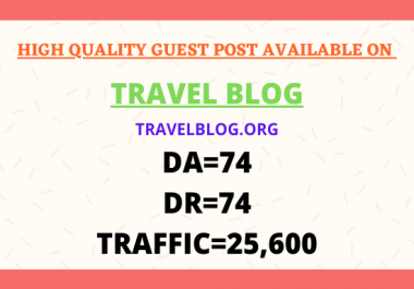 I Will Publish high quality SEO guest post on DA 74