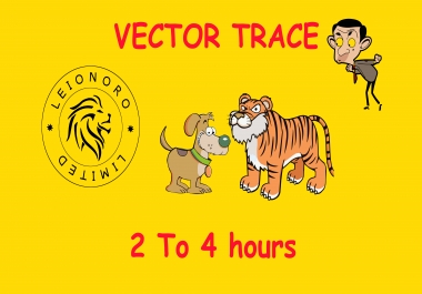 I will convert low resolution image and logo to high resolution vector file