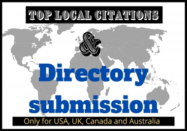 I Will do 10 Top Local Citation and Business Directory Submissions for local SEO