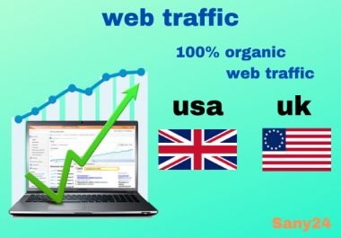 I WILL PROVIDE 1000+ usa,  uk or indian Human Unique traffic