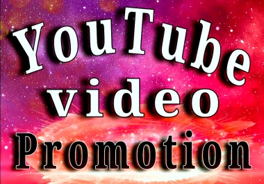 Genuine YouTube video promotion package