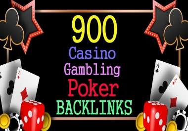 Permanent 900 powerful judi bola,  Casino,  Gambling,  Poker,  Sports High Quality Web2.0 PBN Backlinks