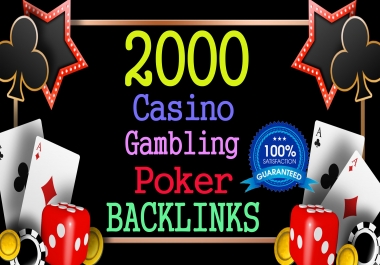 Permanent 2000 powerful judi bola,  Casino,  Gambling,  Poker,  Sports High Quality Web2.0 PBN Backlinks