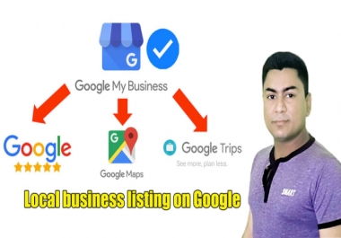 I will create and verify your local business listing on google