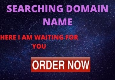 I will search unique domain name for you