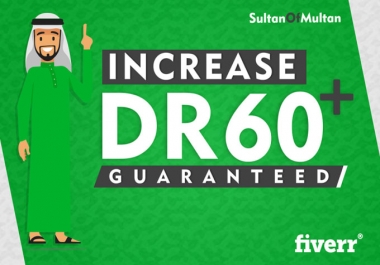 I will increase domain rating DR 50 plus ahrefs domain trust authority