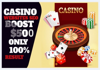 Build High Quality SEO Backlinks For Casino Or Gambling,  Poker Webiste