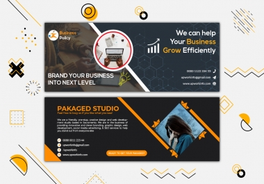 I will do professional eye catchy facebook cover and social media banner design