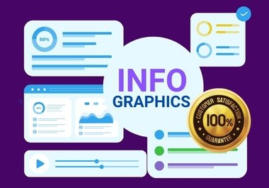 I will do professional multicolor concept infographic