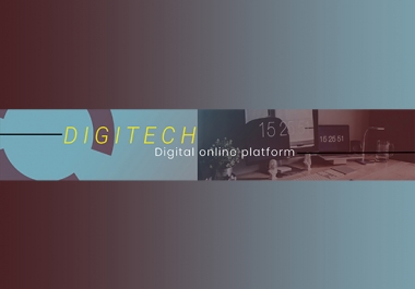 I will design youtube banner for you