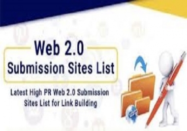 add 35+ Web 2.0 High PR Authority Backlinks within 48 hrs
