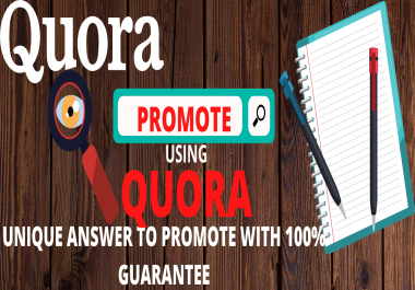 10 high quality Quora Answers With Guaranteed Traffic in your Website