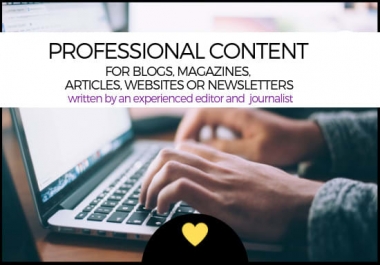 I Will do an professional SEO Friendly 1000 words article writing, content writing, blog writing