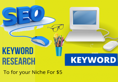 50 Research SEO keywords for your niche