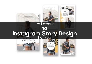 I will create Instagram Post and Story design for you