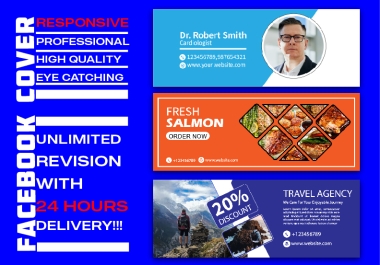 I wanna design mobile and laptop friendly social media cover for you.