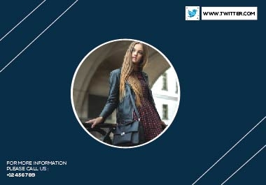 I will make creative Twitter Cover/HEADER photo, Post Design, Ads Design for you within 24 hours.