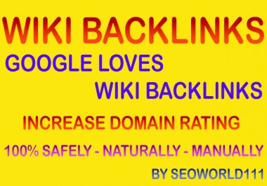 Unique 80 Wiki Backlinks - Google Loves Wiki Links - 3x - Order 3 to get free 1