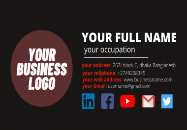 I will create a clickable HTML email signature