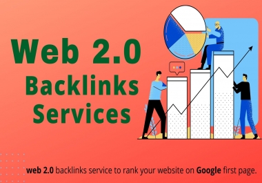 I Will Create 30 High Quality Web 2.0 Backlinks.