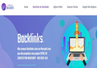 5 Brazilian Backlinks DR 50+ article links Dofollow