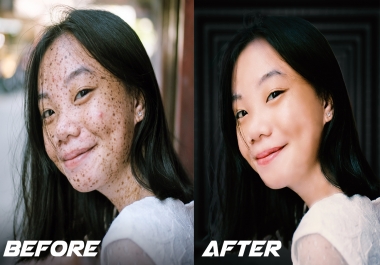 I will do photo retouching and photo editing