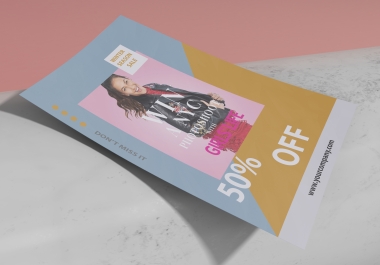 I will Flyer Design and Creator