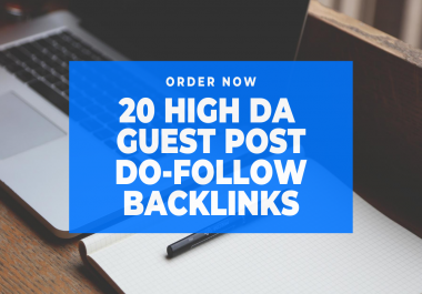 20 Guest Posts on High DA 80 Approved Sites