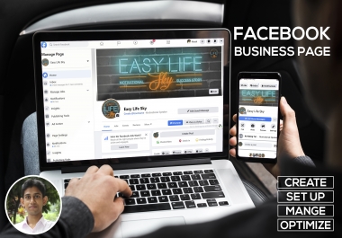 I will create a professional Facebook Business Page 24 hours