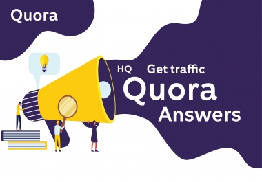 Guaranteed 10 high quality quora answer for your website traffic