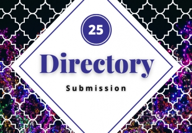 Provide 25 Seo-Friendly Directory Submission Service